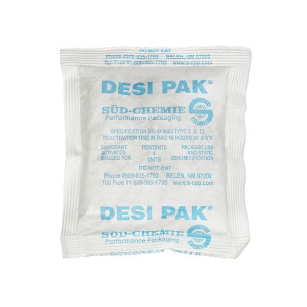 Bsc Preferred 5 x 5-1/2 x-1/2'' Tyvek Clay Desiccants - 34 Gal Drum, 500PK BUY00024301 - main